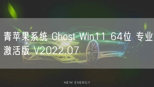 青苹果系统 Ghost Win11 64位 专业激活版 V2022.07