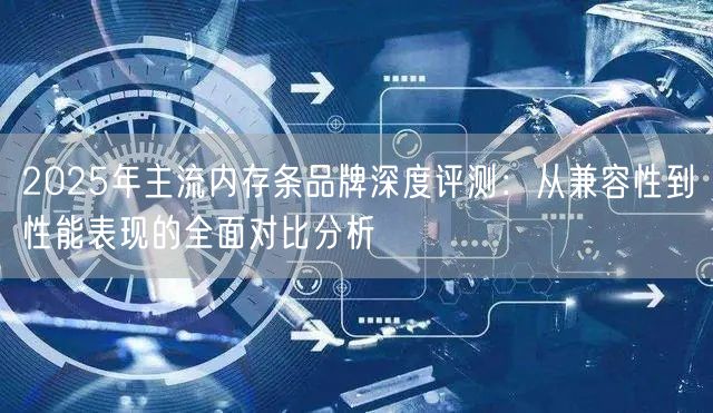 2025年主流内存条品牌深度评测：从兼容性到性能表现的全面对比分析